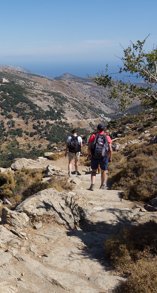 naxos hiking tours